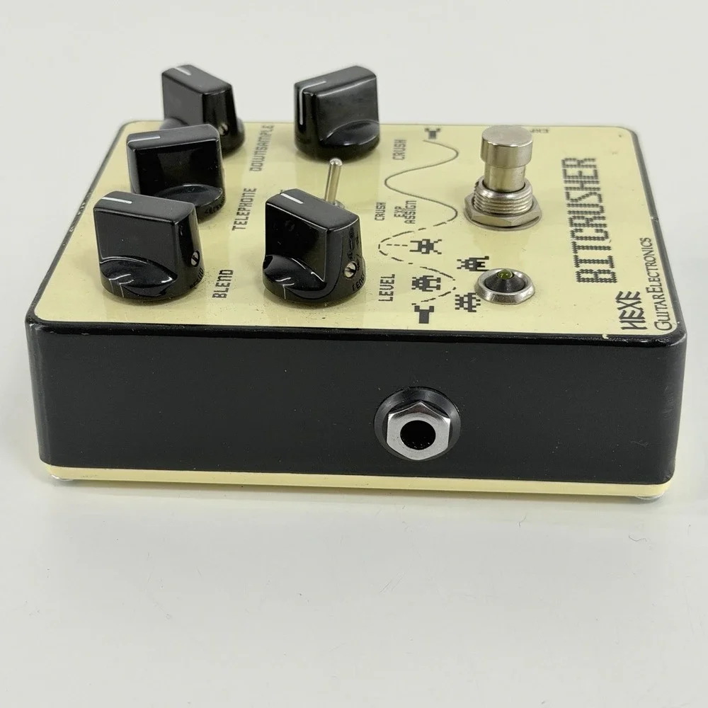 HEXE FX Bitcrusher II 2 Digital Distortion Resampler Guitar Pedal Rare Pre owned